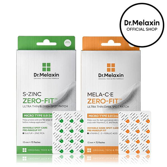Dr. Melaxin ZERO-FIT™ Korean 2-Step Blemish System